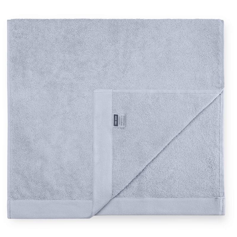 Рушник махровий сірий ВІН САН 50х90 см 500г/м2 без бордюру_РУ006648